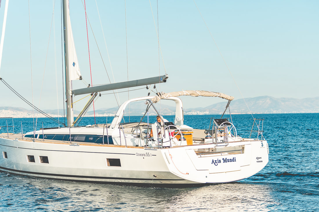 Photo #2 - Oceanis 55.1 - 3 + 1 cab. (Axis Mundi) en Athènes - 29106