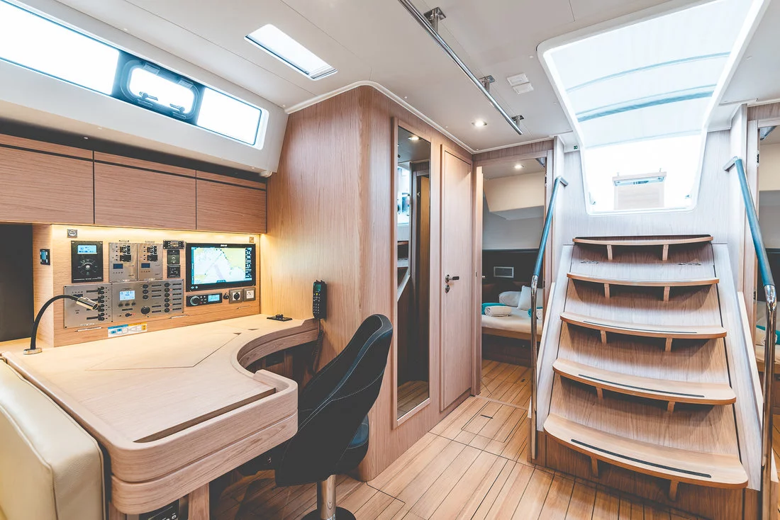 Oceanis 55.1 - 3 + 1 cab. (Axis Mundi)  - 9