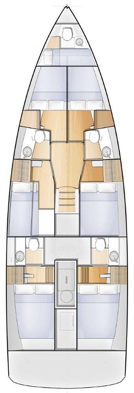 Photo #2 - Sun Loft 47 - 6 + 1 cab. (New Horizons) in Zara - 29200