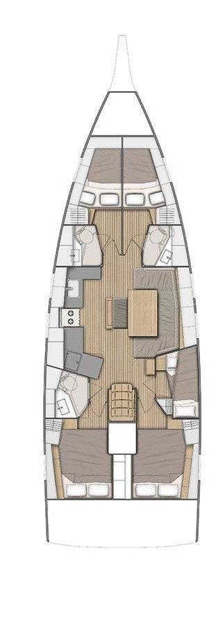 Oceanis 46.1 (Kalmi)  - 1