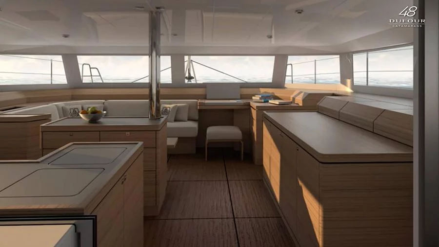 Dufour 48 Catamaran - 5 + 1 cab. (My Blue Heaven)  - 7