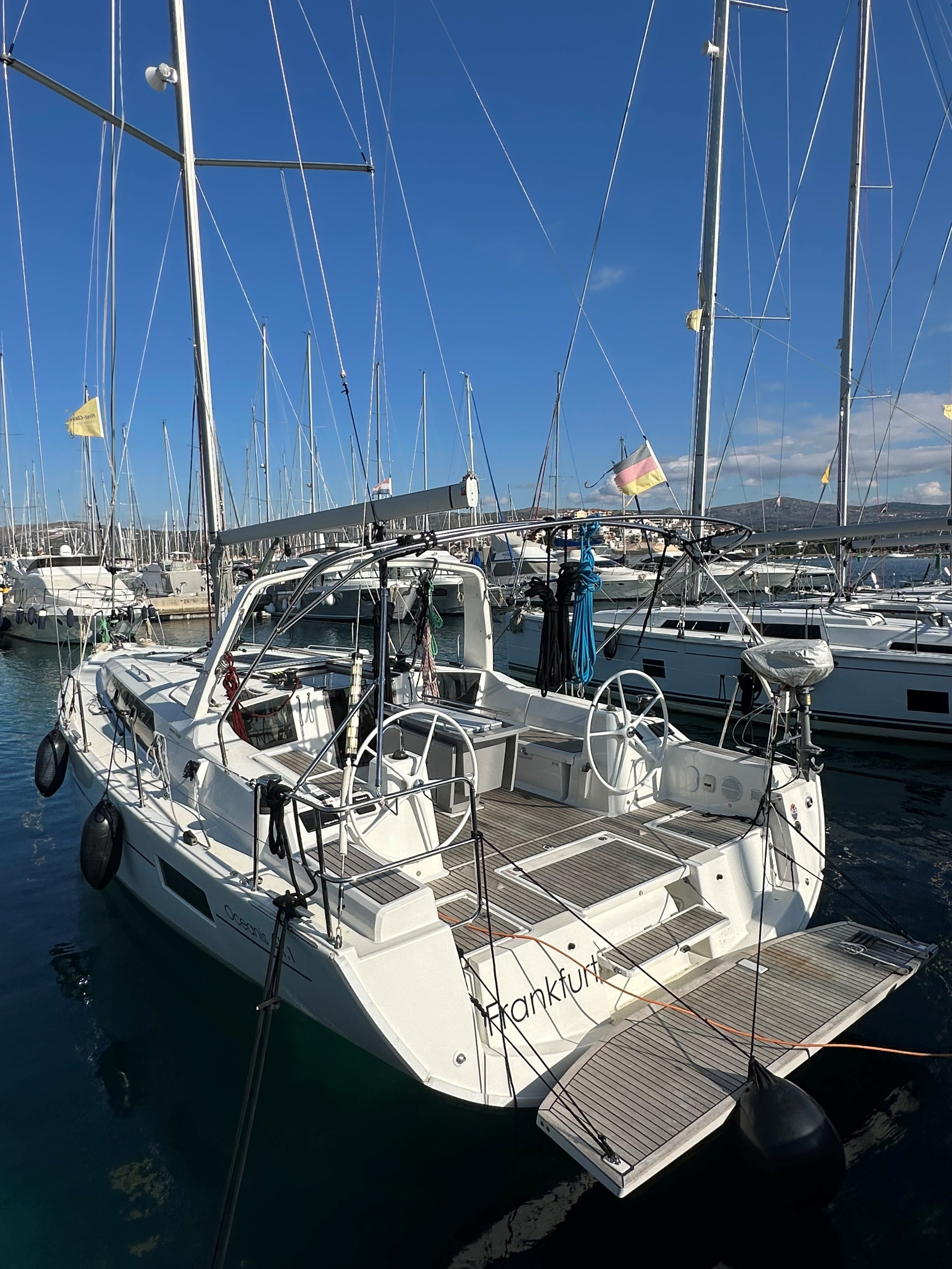 Photo #1 - Oceanis 41.1 (Frankfurt) en Rogoznica - 29376
