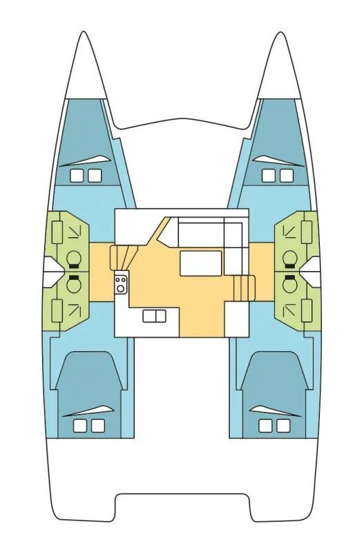 Fountaine Pajot Isla 40 - 4 cab. (SEA BREEZE)  - 1