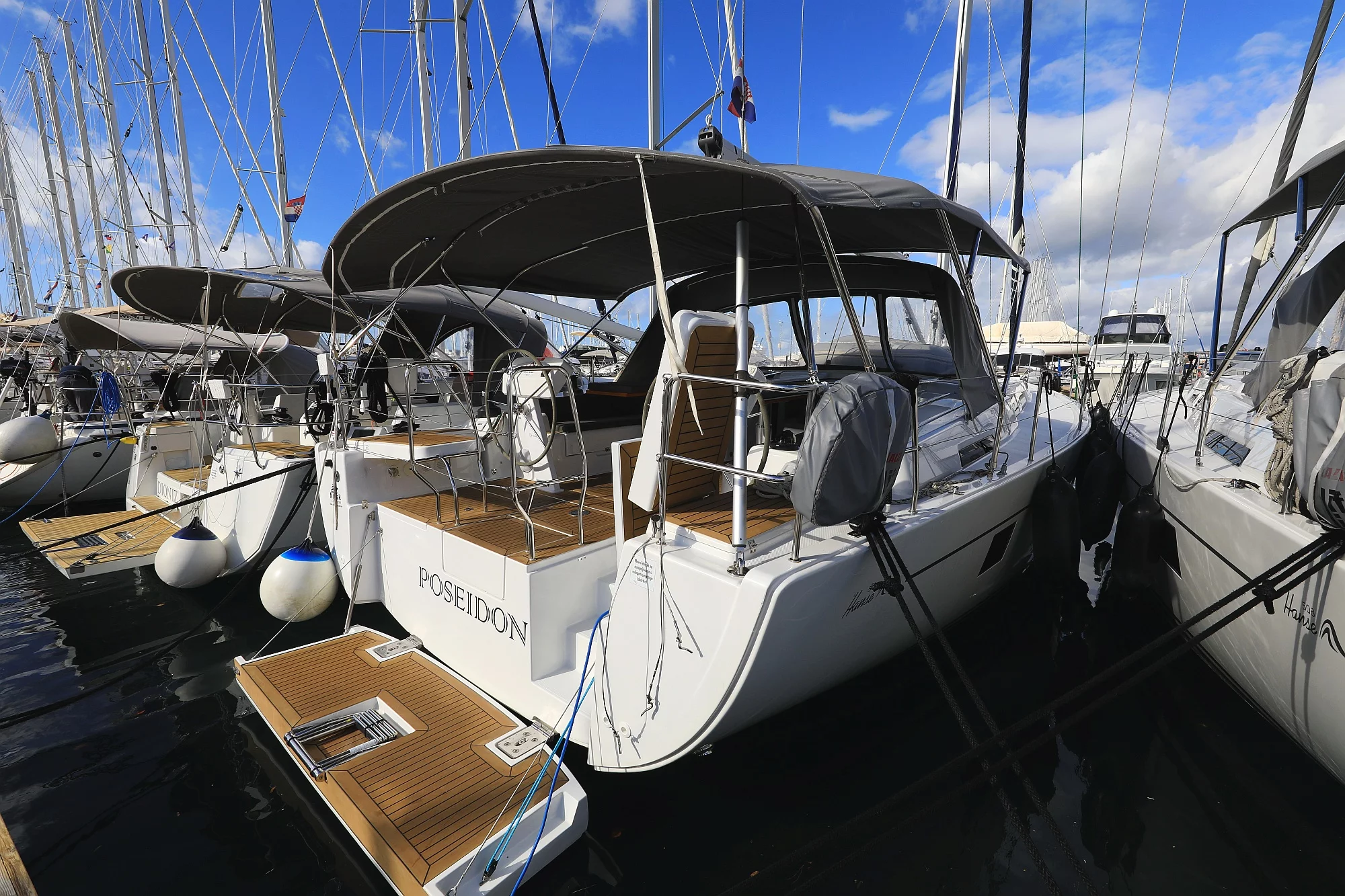 Hanse 508 - 5 + 1 cab. (Poseidon)  - 2
