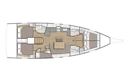 Oceanis 46.1 (Whisper)  - 1