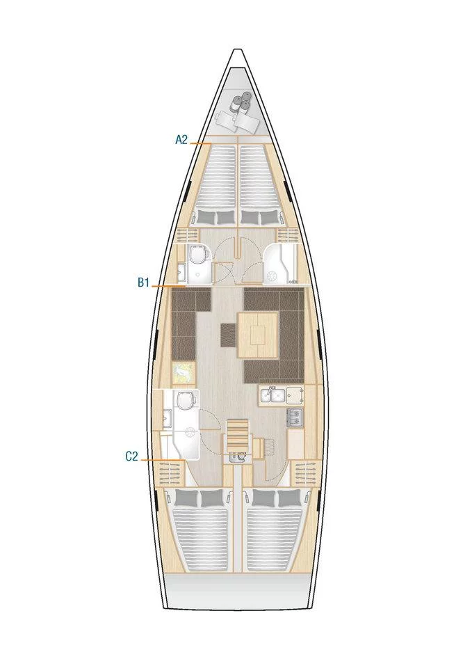 Hanse 458 (Isabelle)  - 1