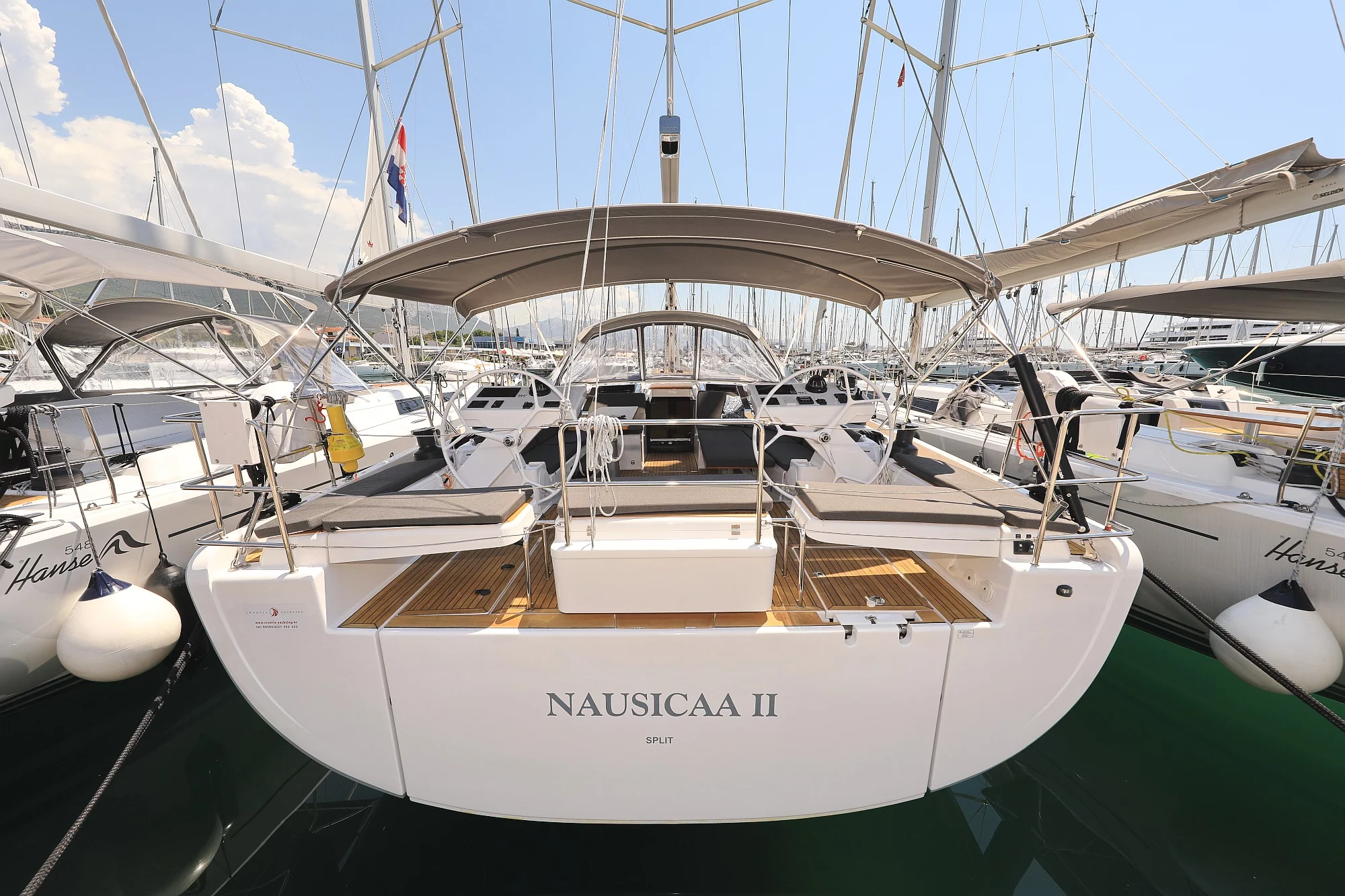 Hanse 588 - 4 + 1 cab. (Nausicaa II)  - 2