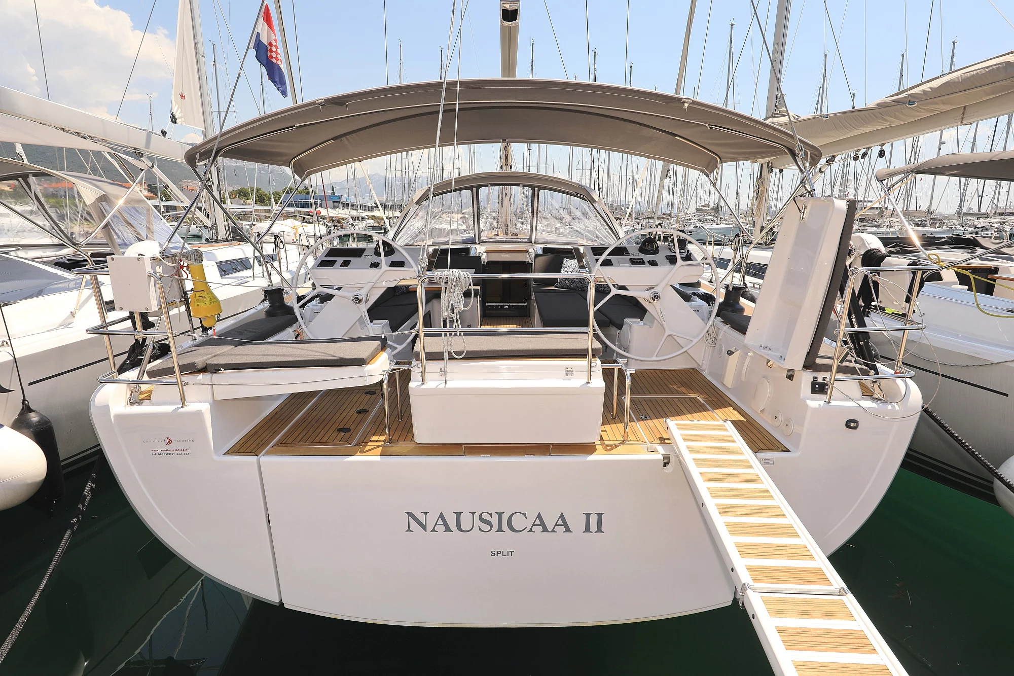 Hanse 588 - 4 + 1 cab. (Nausicaa II)  - 3