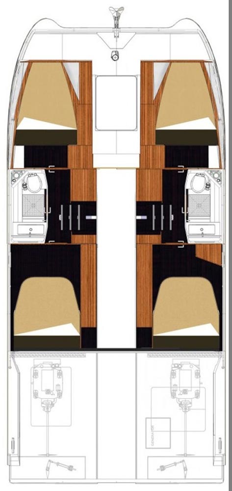 Photo #2 - Fountaine Pajot MY 37 (Anrik) en Biograd - 29668