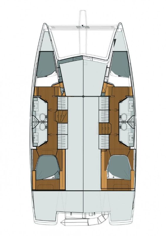 Photo #2 - Fountaine Pajot Lucia 40 - 4 cab. (Canopus) in Murter - 29708