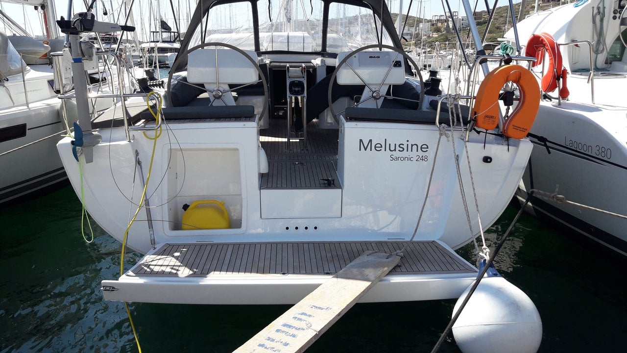 Photo #1 - Hanse 458 (Melusine) in Lavrion - 29904