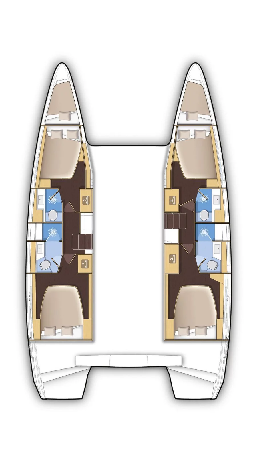 Lagoon 42 - 4 + 2 cab. (Aria)  - 2