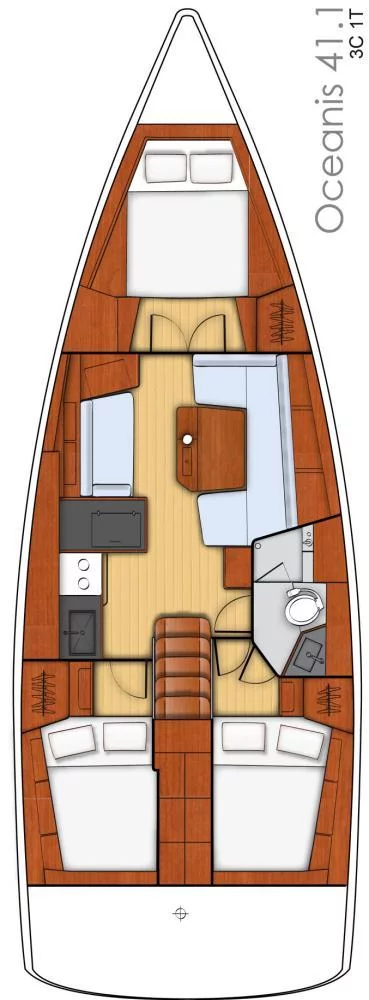 Oceanis 41.1 (White Beauty)  - 1