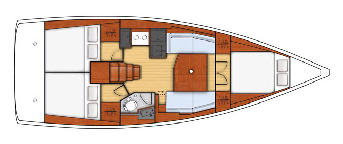 Photo #2 - Oceanis 38.1 (Mici) in Biograd - 30017
