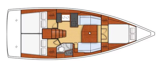 Oceanis 38.1 (Mici)  - 1