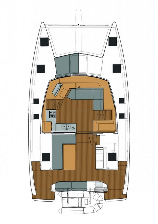 Photo #2 - Fountaine Pajot Lucia 40 - 4 cab. (Why Not) in Trogir - 30047