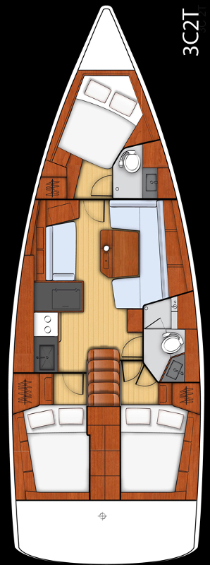Photo #2 - Oceanis 41.1 (Dream Course) in Vodice - 30048