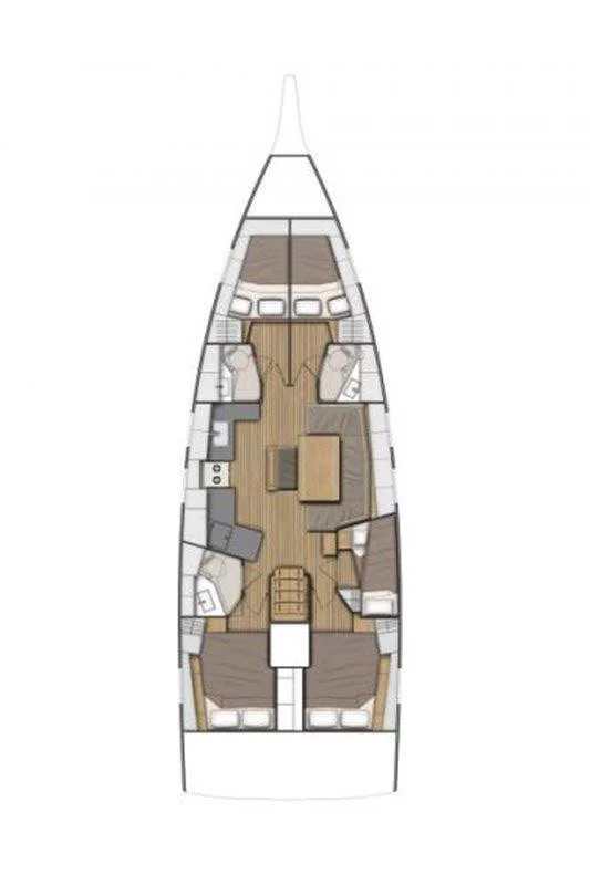 Oceanis 46.1 (Greta)  - 1