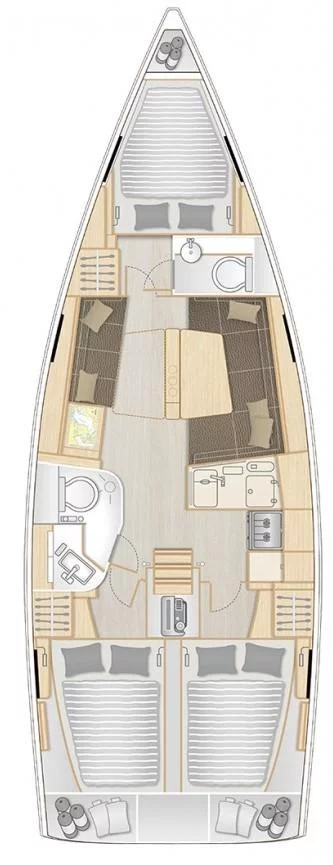 Hanse 388 (Fany)  - 1