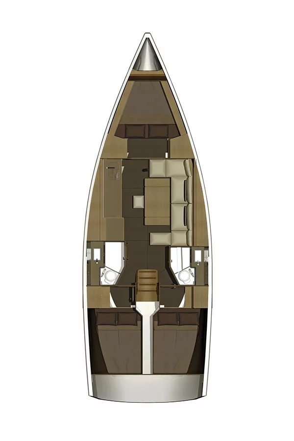 Dufour 382 GL (Sv. Ivan)  - 1