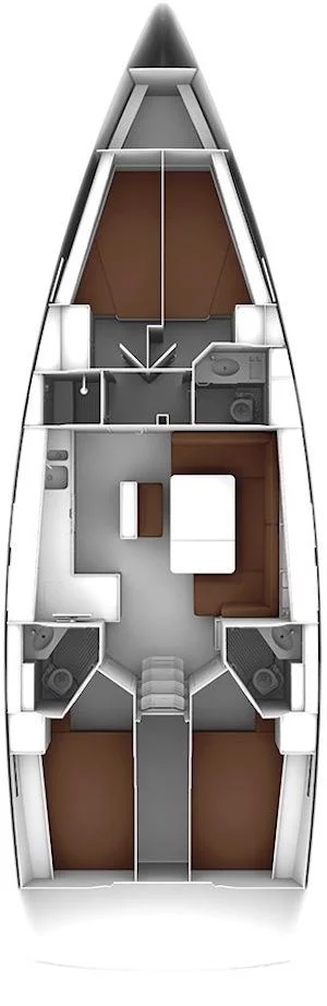 Bavaria Cruiser 46 - 4 cab. (Malbec)  - 1