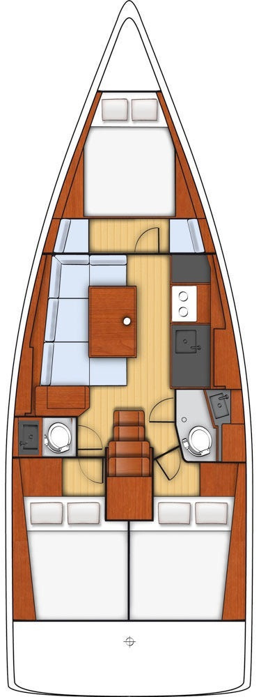 Photo #2 - Oceanis 38 - 3 cab. (One) in Biograd - 30535