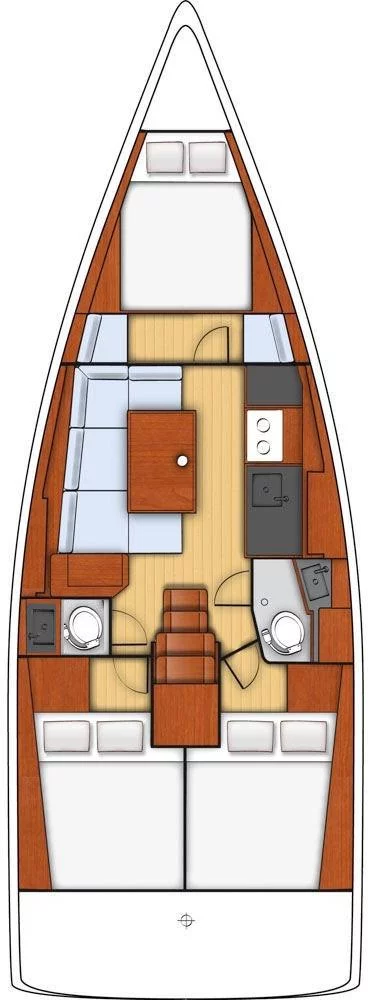 Oceanis 38 - 3 cab. (One)  - 1