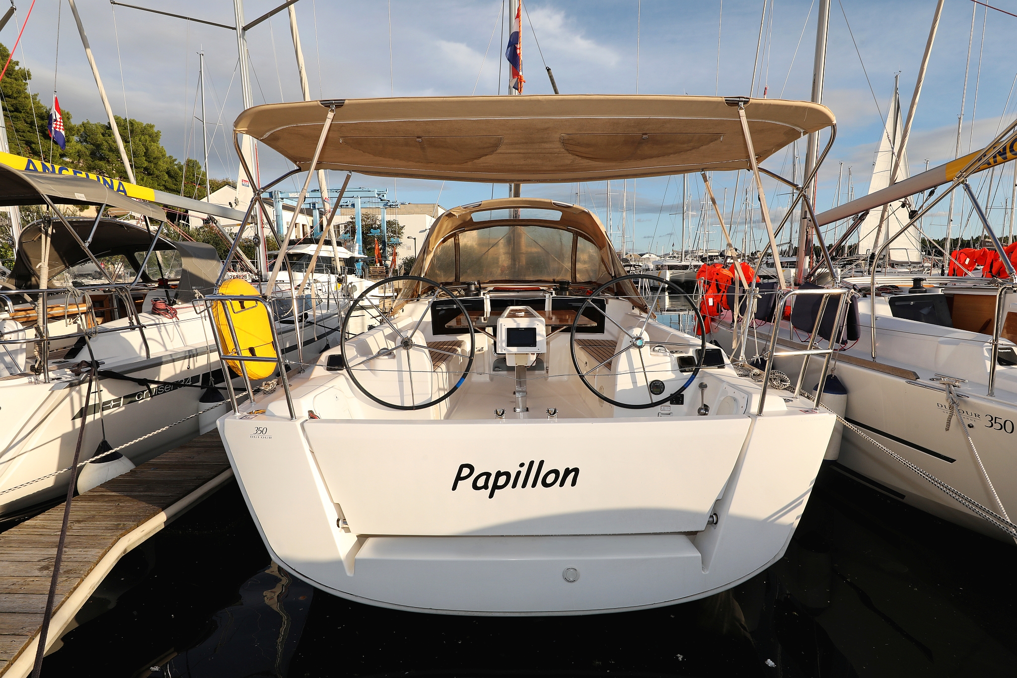 Photo #1 - Dufour 350 GL (Papillon) en Sibenik - 30622