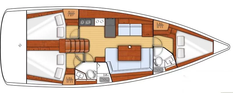 Oceanis 41 (Warrior)  - 3