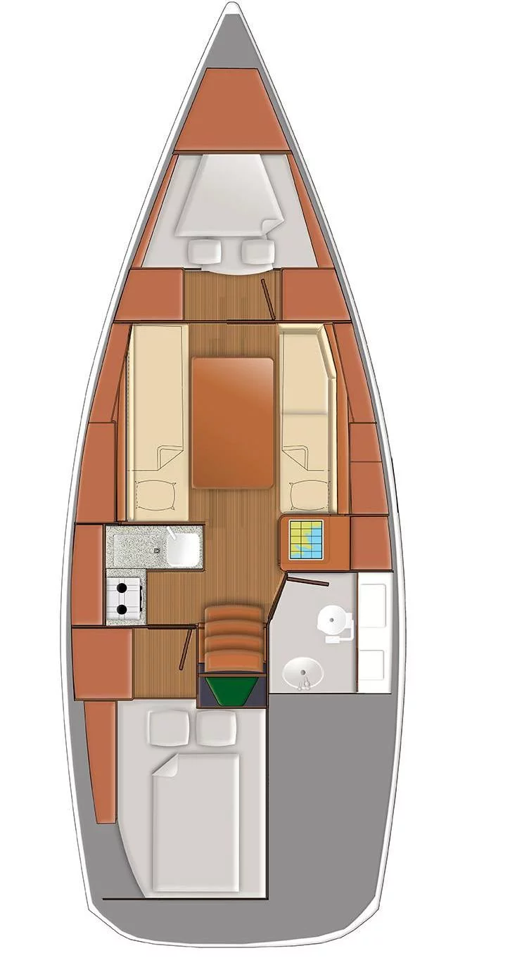 Sun Odyssey 319 (Tatjana)  - 1