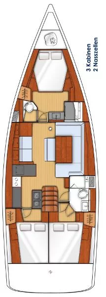 Oceanis 48 - 3 cab. (Tundra)  - 1