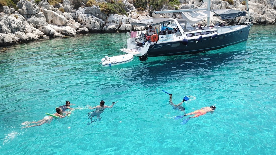 Photo #10 - Oceanis 48 - 3 cab. (Tundra) in Kas - 30752