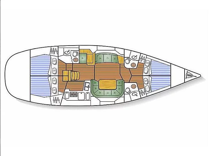 Sun Odyssey 49 DS (Idrea)  - 1