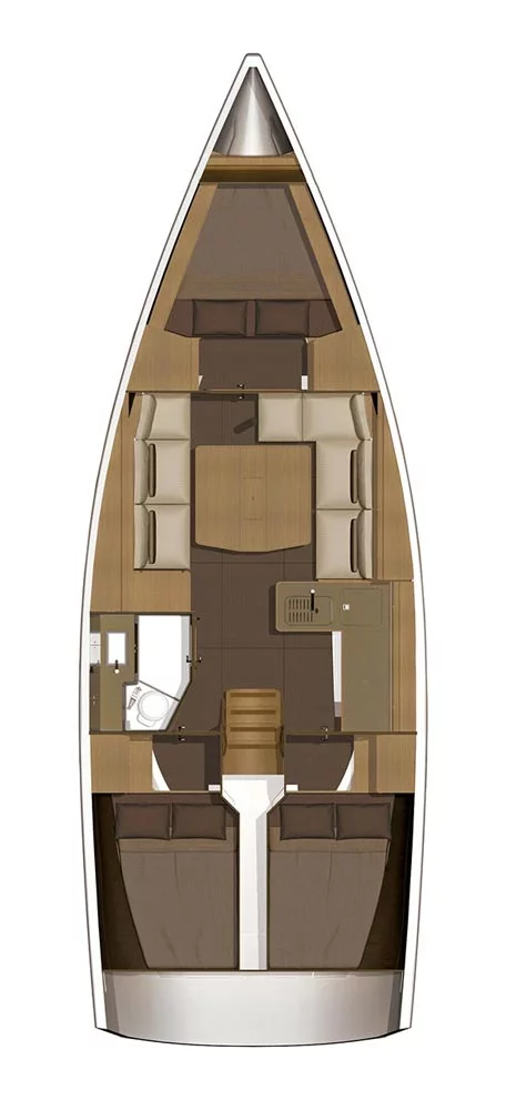 Dufour 382 GL (Barka)  - 1