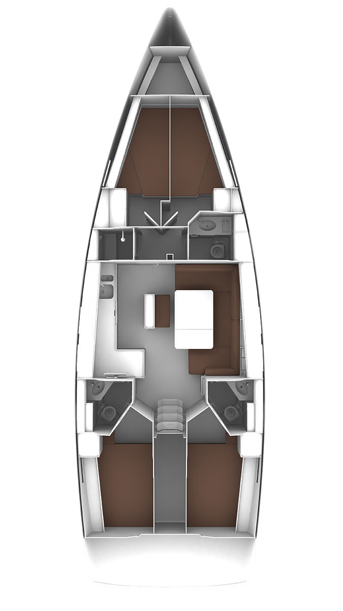 Photo #2 - Bavaria Cruiser 46 - 4 cab. (Amsterdam) in Fethiye - 31179