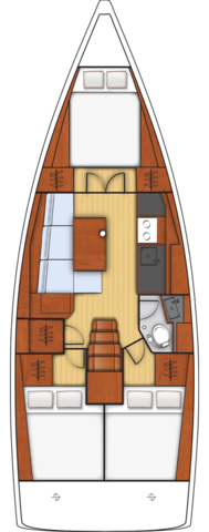 Photo #2 - Oceanis 38 - 3 cab. (Solar) in Fethiye - 31230
