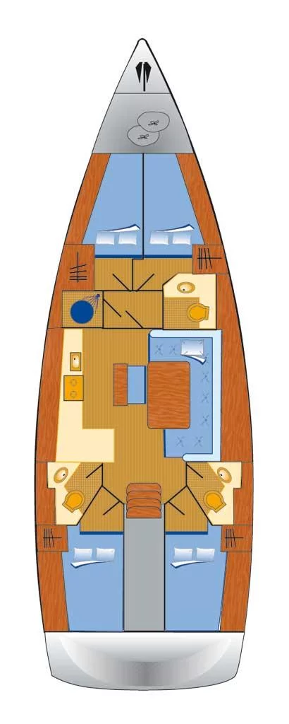 Bavaria Cruiser 46 - 4 cab. (Blizzard)  - 1