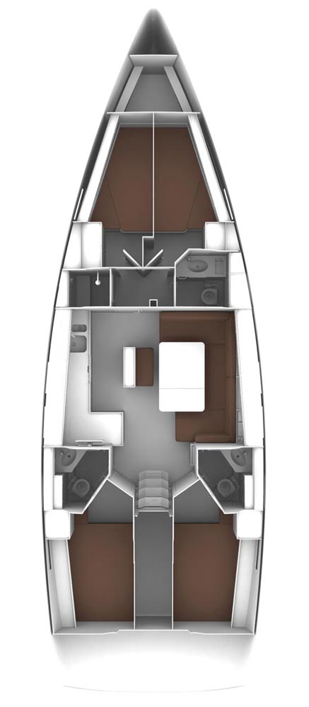 Photo #2 - Bavaria Cruiser 46 - 4 cab. (Abiona) in Biograd - 31447