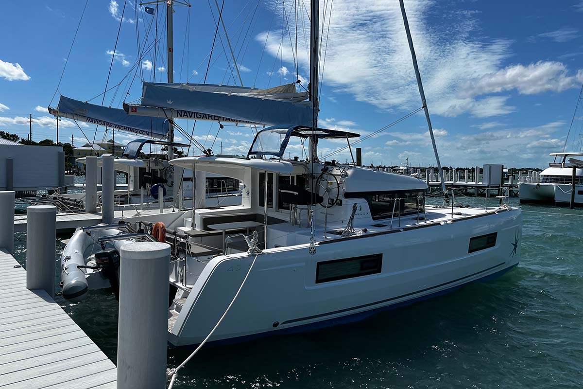 Photo #1 - Lagoon 40 - 4 + 2 cab (Indie Vortex) en Marsh Harbour - 31481
