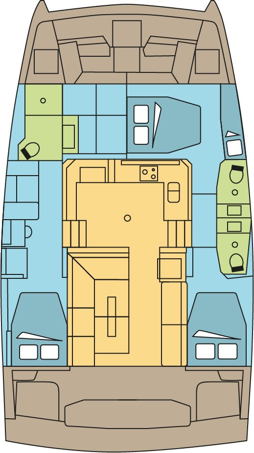 Photo #2 - Bali Catspace OW (MER & VENT) in Trogir - 31687