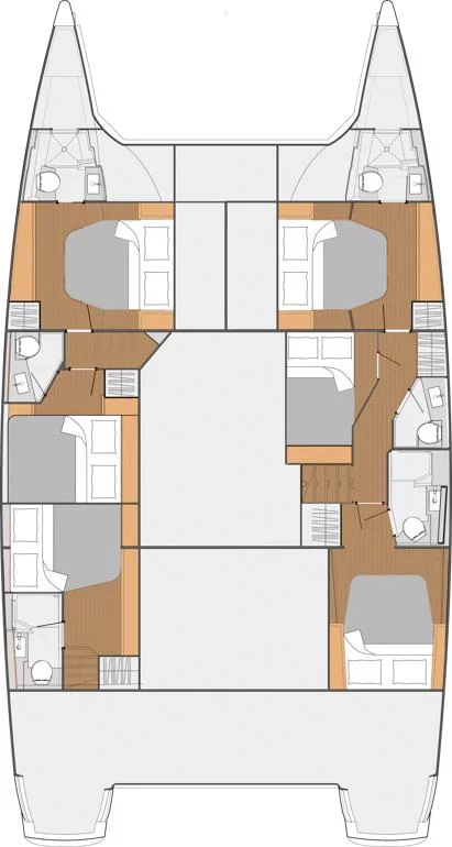 Fountaine Pajot Saba 50 - 6 + 1 cab. (Royal Cracow)  - 1