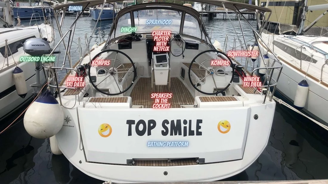 Sun Odyssey 449 (Top Smile)  - 2
