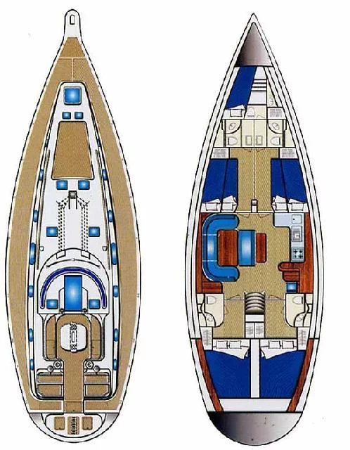 Ocean Star 51.2 - 5 cab. (Stavroula)  - 0