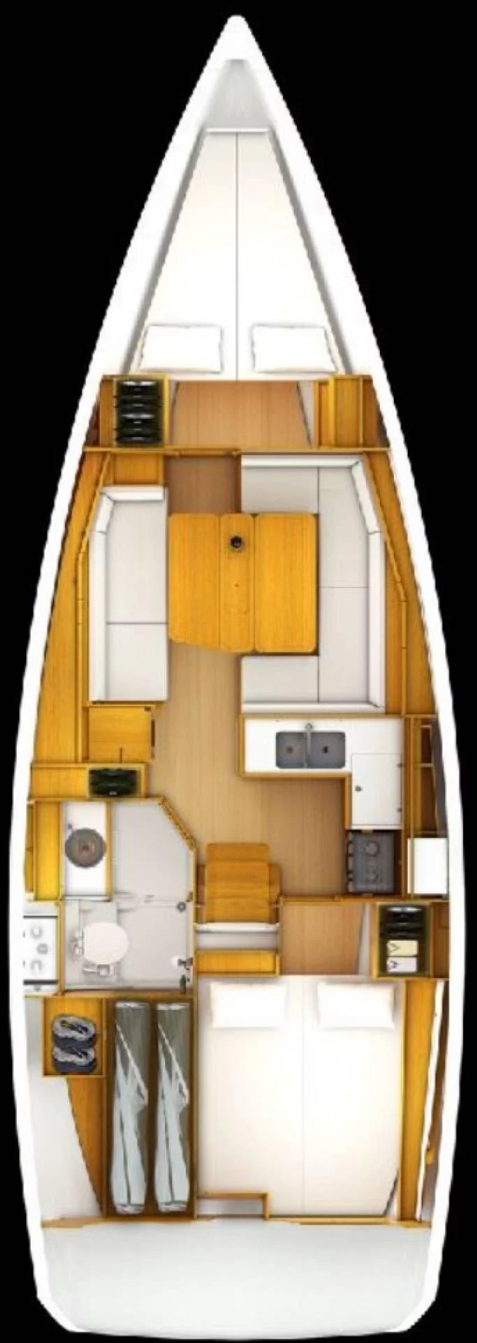 Sun Odyssey 389 (Carelli)  - 1