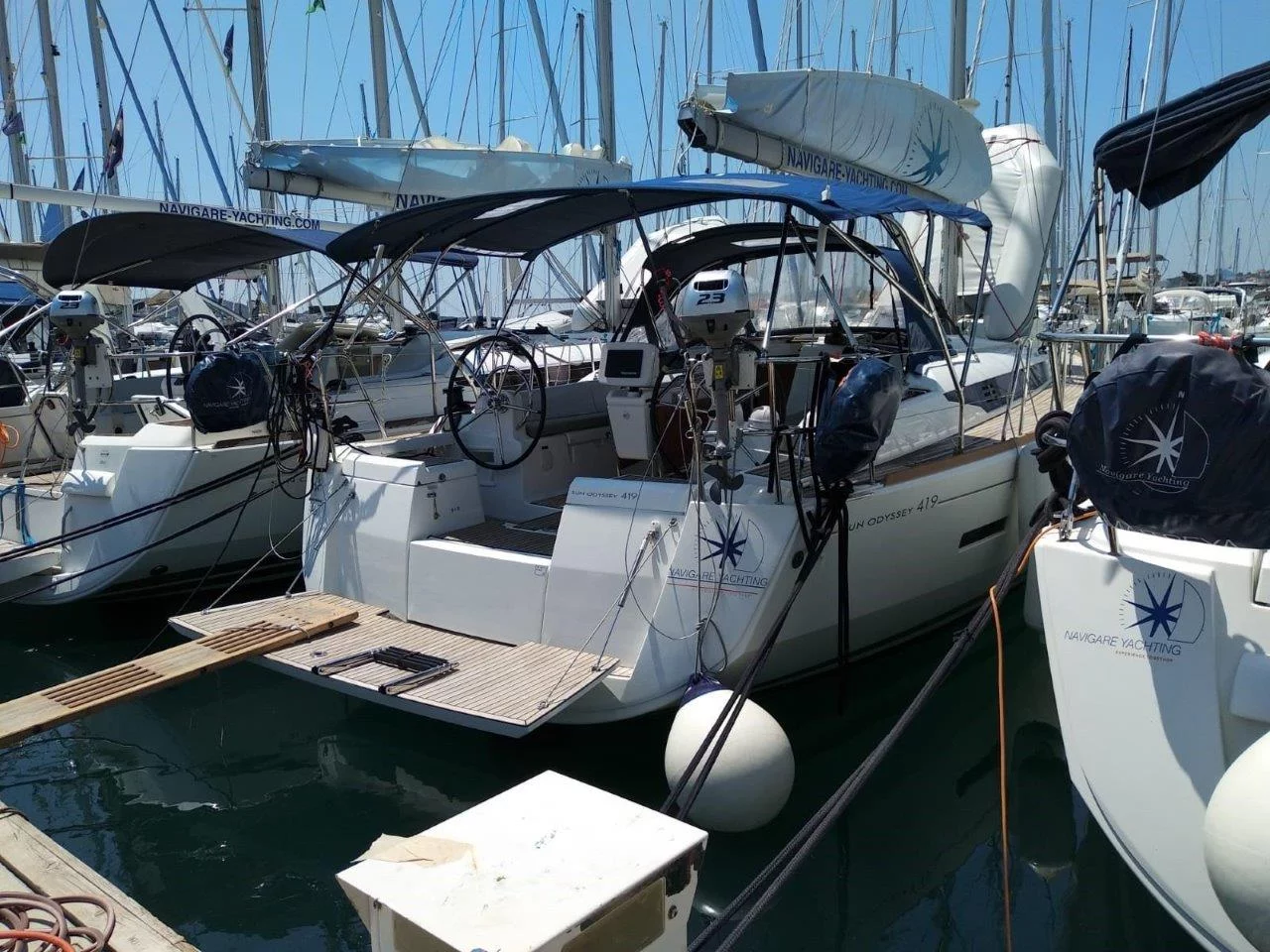Sun Odyssey 419 - 3 cab. (Tumbleweed)  - 6