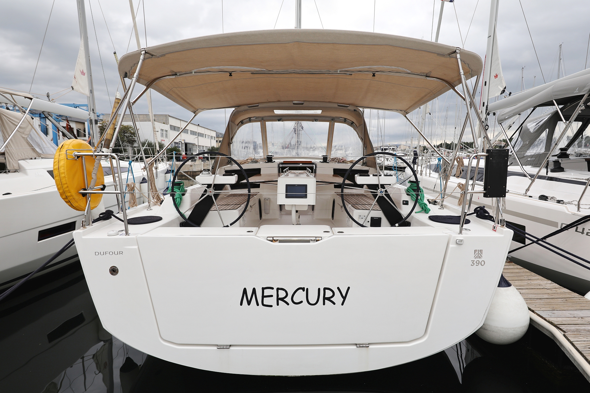 Photo #1 - Dufour 390 GL (Mercury) in Trogir - 32119