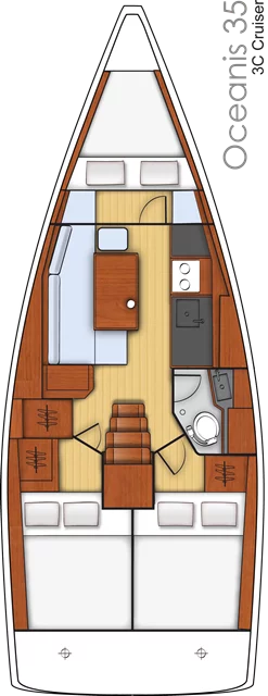 Oceanis 35 (Jean Michel)  - 1