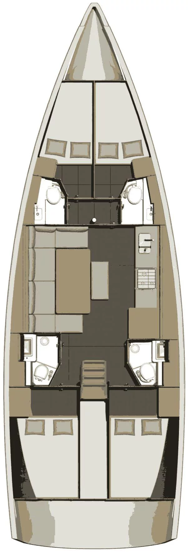 Dufour 460 GL (Asia)  - 1