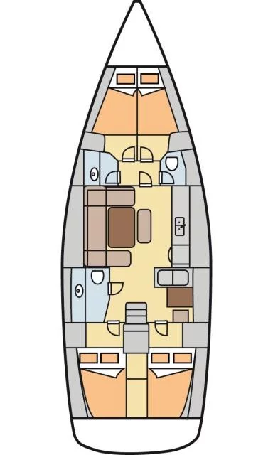 Dufour 450 GL (Maroussa)  - 1