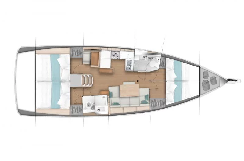 Sun Odyssey 440 (Nymeria)  - 1